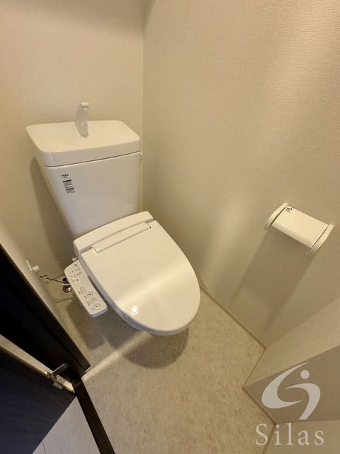 地下鉄四つ橋線 住之江公園駅 徒歩3分 15階建 築2年のトイレ写真