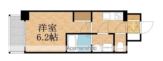 ＪＲ大阪環状線 京橋駅 徒歩8分 9階建 築5年の間取り写真