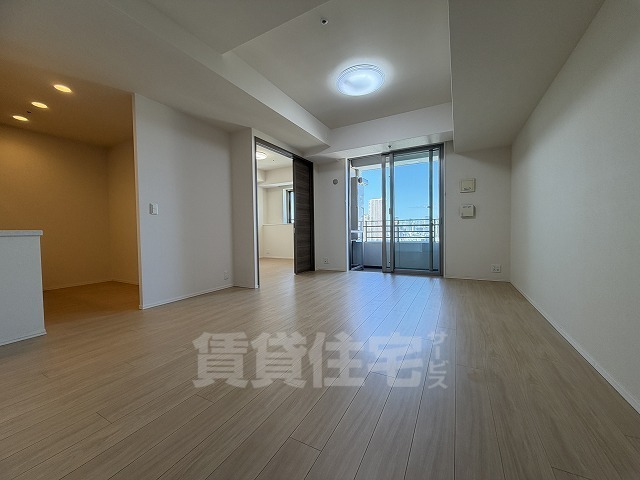 ブランズタワー南堀江の居間写真