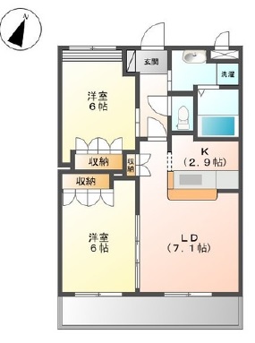 ピュアステージIIの間取り