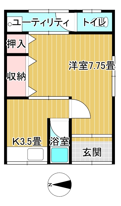 錦町文化の間取り