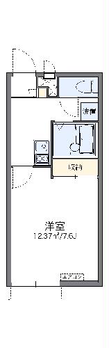 レオパレスピュアIIIの間取り