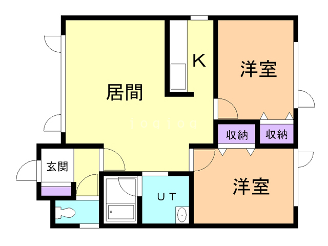 グランヒルズ元町の間取り