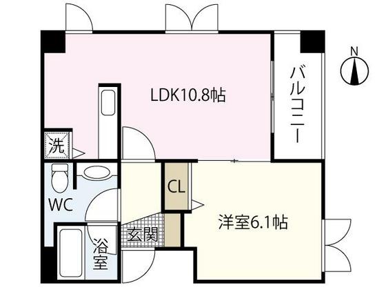 広島県広島市安佐南区中筋１（マンション）の賃貸物件の間取り