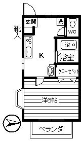 アムールハイツの間取り