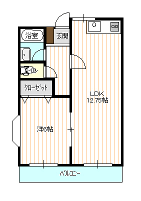 メゾンアルファの間取り