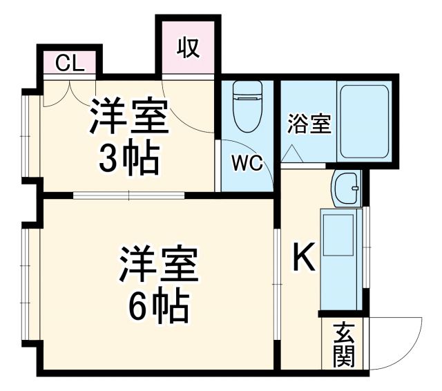 まつうら苑マンションの間取り