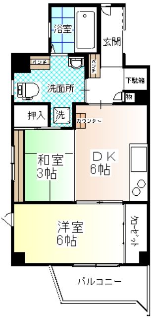 ウイング水門の間取り