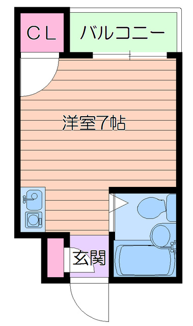 【ＳＵＫＥＲＯＫＵハイツの間取り】