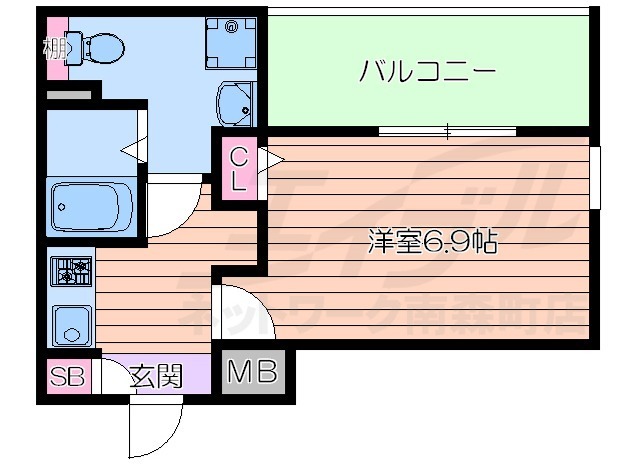 プレサンス天満ステーションフロントの間取り