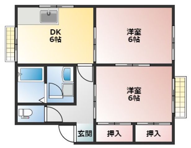 エスポアールの間取り