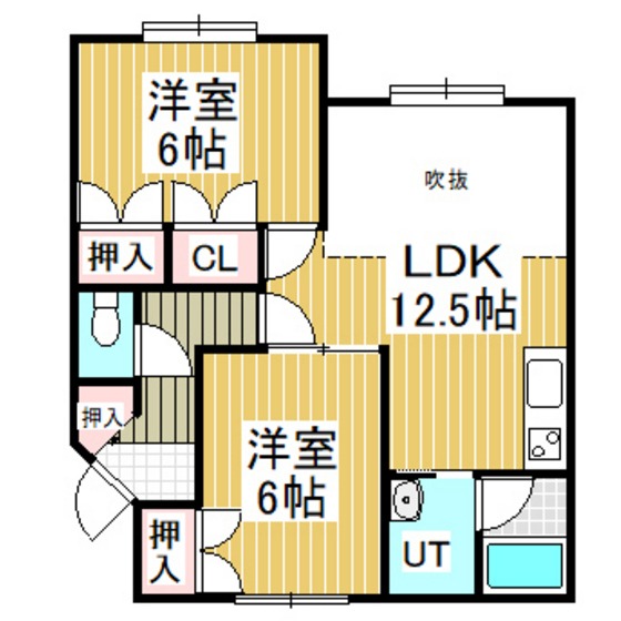 メリメントの間取り