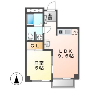 ３３アベニューの間取り