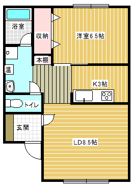 アルムレジェンドIVの間取り