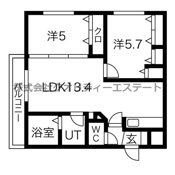 Laylaの間取り