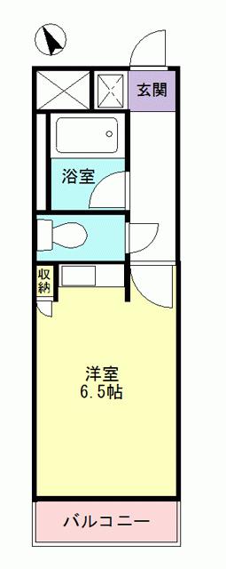 【ハイツフォレストの間取り】