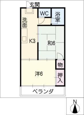 ＴＲＥコダマビルの間取り