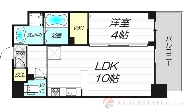 S-RESIDENCE東三国amanteの間取り