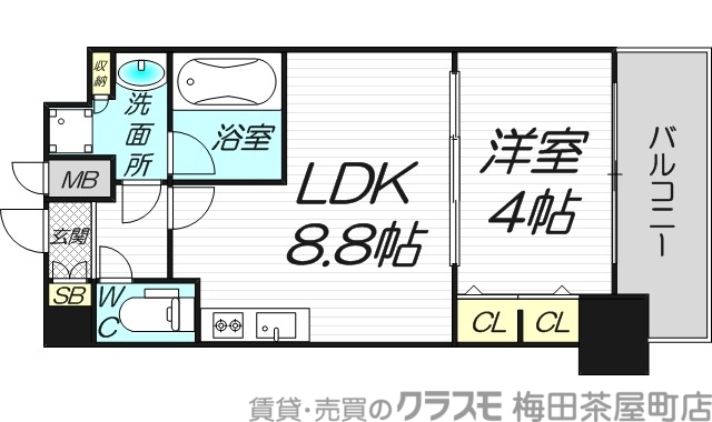 スプランディッドVIIの間取り