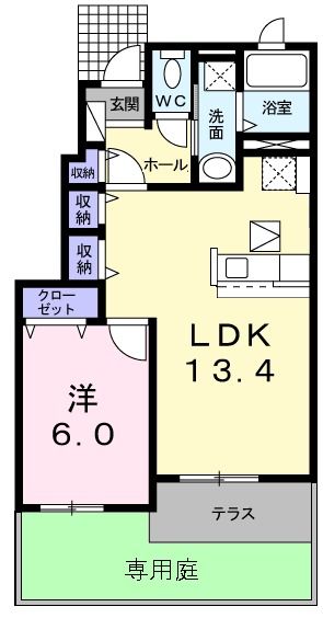 ＮＡＤＥＳＨＩＫＯの間取り