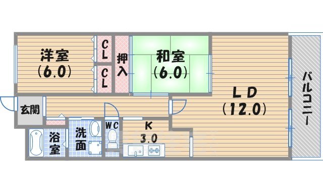 ココ西宮の間取り