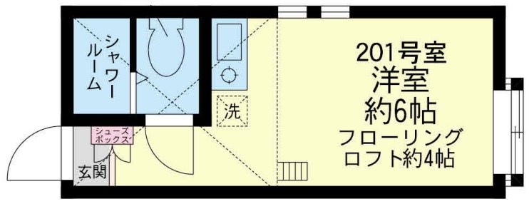 ユナイト小田ニキータの瞳の間取り