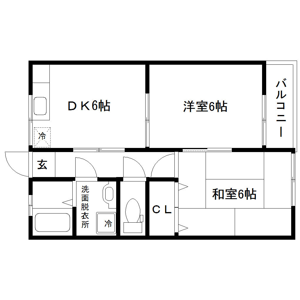 パールハイムの間取り