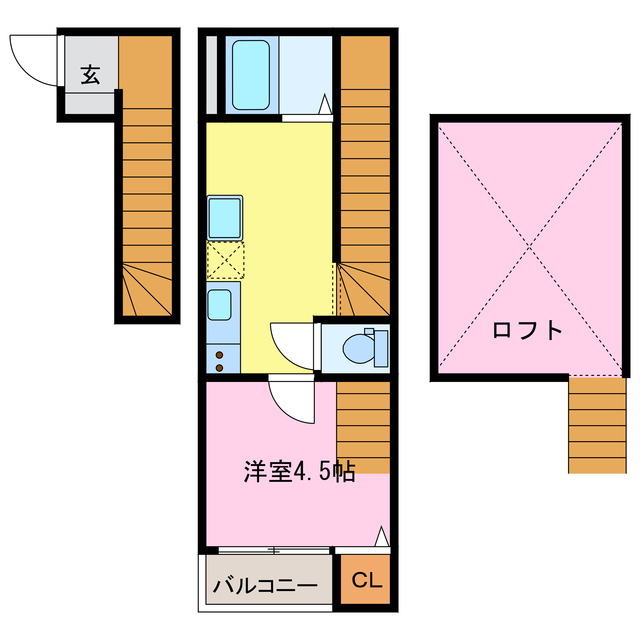 アンジュドボヌールの間取り