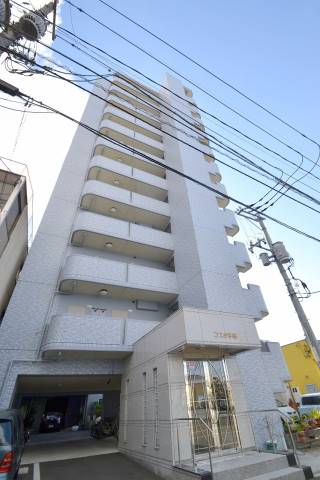 広島市南区宇品海岸のマンションの建物外観