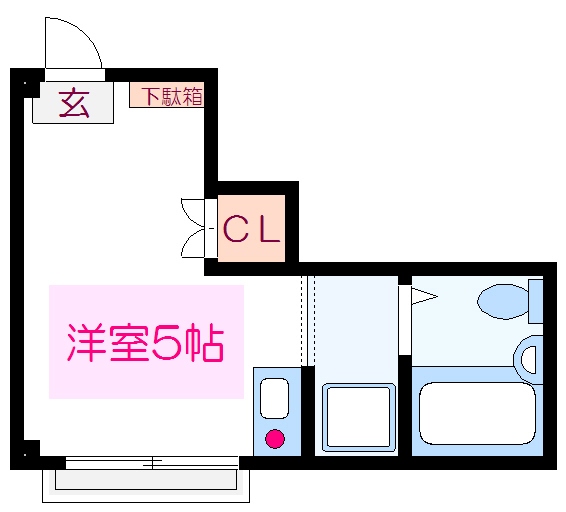 江東区高橋のマンションの間取り