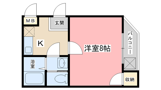 グランシャリオ御陵の間取り