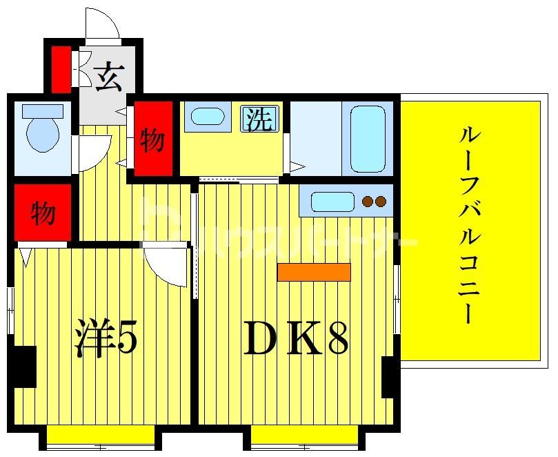 We Tsudanumaの間取り