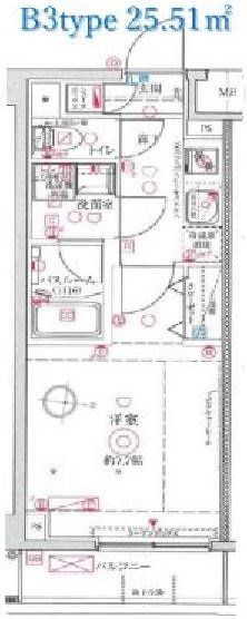 クレヴィスタ武蔵中原IIの間取り