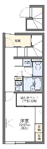 レオパレスＳＡＫＡＩＹＡの間取り