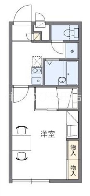 レオパレス泉弐番館の間取り