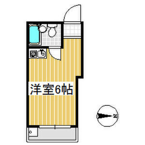 堺市堺区中安井町のマンションの間取り