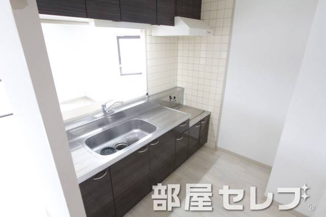 キッチン　２口ガスコンロ設置タイプのカウンターキッチンです。