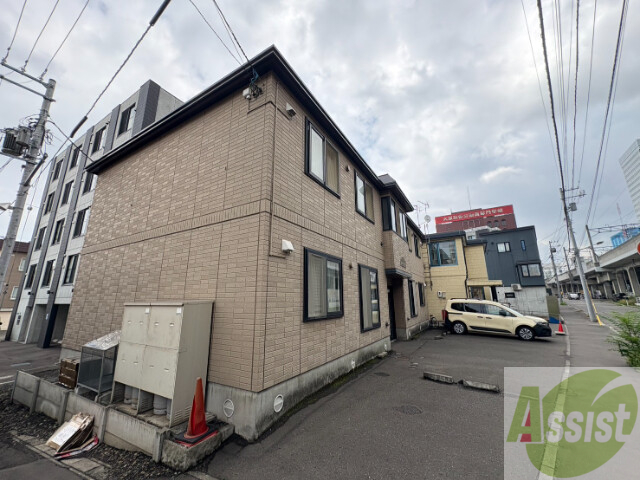 建物外観　札幌市北区北６条西「アルブル北６条」
