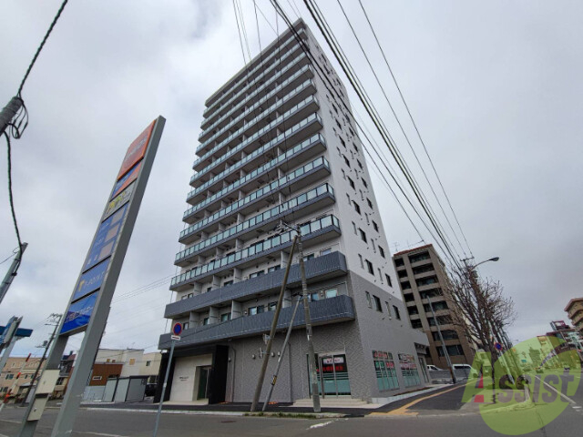 建物外観　札幌市東区北四十条東「クリスタルガーデン栄町」