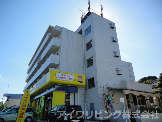 建物外観　オートロックマンション【ジュネス桜ヶ丘】