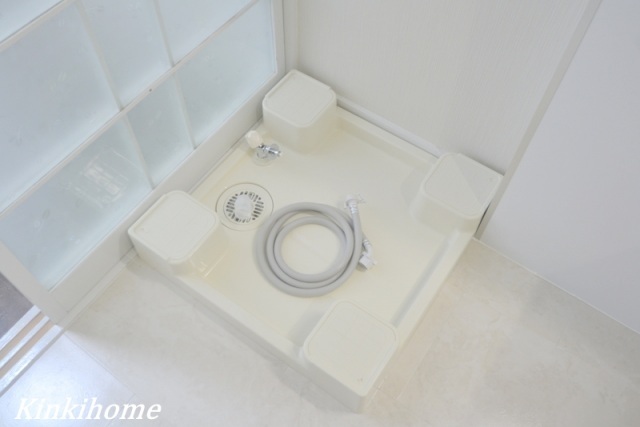 洗面設備　写真は別のお部屋です。