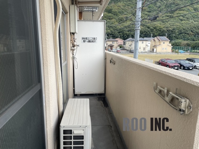バルコニー　写真は反転のお部屋です