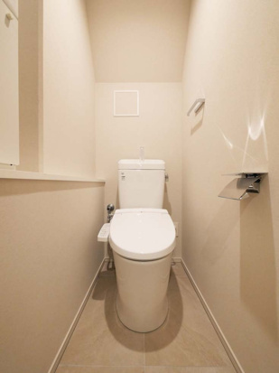 トイレ　ゆったりとした空間のトイレです
