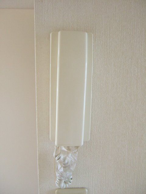 セキュリティ　インターホンです