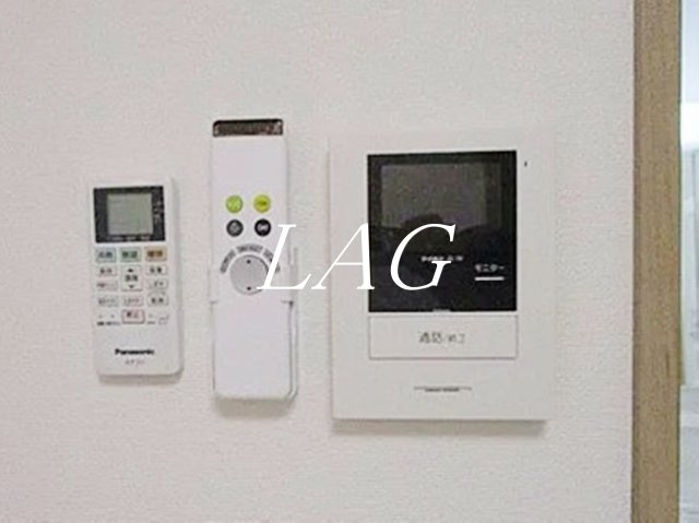 セキュリティ　モニター付きインターフォンです。