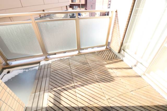 バルコニー　広々バルコニー♪