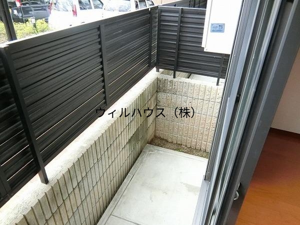 バルコニー　日当たり良好！