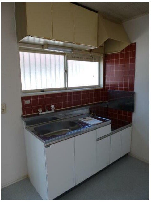 キッチン　※別号室の写真です