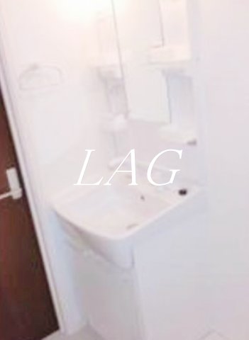 洗面設備　洗面台です。