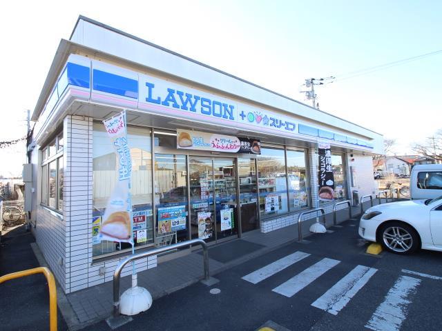 コンビニ　ローソン LAWSON+スリーエフ柏高田南店（コンビニ）まで656m